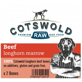 Cotswold Beef Longhorn Marrow Bone x 2