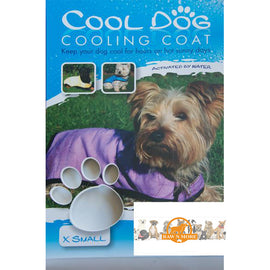 Keep Cool Dog Coat - Purple - XL - 81cm/31"