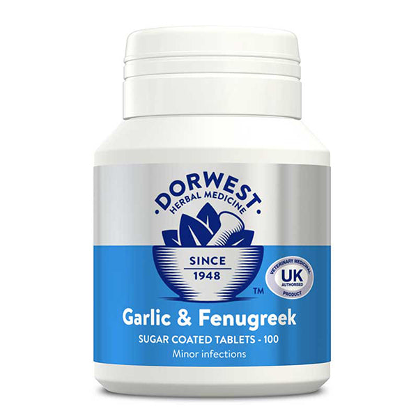 Dorwest Garlic & Fenugreek 100 Tablets