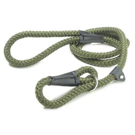 Nylon Rope Slip Lead - Olive