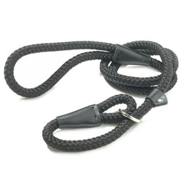 Nylon Rope Slip Lead - Black